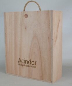 ESTUCHE PARA VINO y 2 COPAS (EST945)