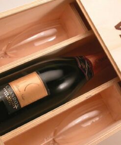 ESTUCHE PARA CHAMPAGNE y 2 COPAS (EST573)